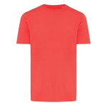Unisex t-shirt van 100% katoen, regular fit 180 g/m2, Iqoniq kleur koraal