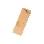 Balpen van gerecycled aluminium met draaimechanisme en blauwe inkt kleur bruin