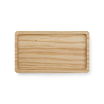 Zout- en pepermolenset met Scandinavisch design van essenhout kleur bruin vijfde weergave