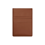 Laptophoes van polyester met geïntegreerde muismat, 14 inch kleur bruin