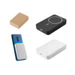 ABS-powerbank die ideaal voor een telefoon te bevestigen is 10.000 mAh diverse kleuren