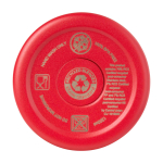 Koffiebeker met vacuümgeïsoleerde koperen dubbele wand en rietje 1,2L kleur rood derde weergave