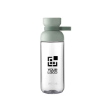 Lekvrije plastic fles van tritan met handgreep 500 ml met afdrukgebied