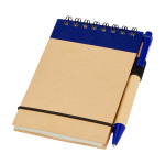 Gerecycled notitieblok met ringen, A7, gelinieerde pagina's