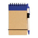 Gerecycled notitieblok met ringen, A7, gelinieerde pagina's weergave voorkant