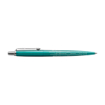 Metalen pen met blauwe inkt Parker Jotter SE Global Icons kleur turkoois derde weergave voorkant