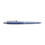 Metalen pen met blauwe inkt Parker Jotter SE Global Icons derde weergave voorkant