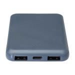 Slanke en stijlvolle powerbank van gerecycled plastic 5.000 mAh tweede weergave