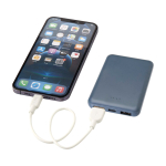 Slanke en stijlvolle powerbank van gerecycled plastic 5.000 mAh derde weergave