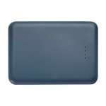 Slanke en stijlvolle powerbank van gerecycled plastic 5.000 mAh derde weergave voorkant