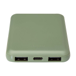 Slanke en stijlvolle powerbank van gerecycled plastic 5.000 mAh tweede weergave