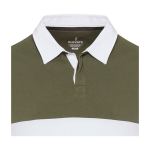 Unisex rugbyshirt van biologisch katoen 280 g/m2 Elevate NXT weergave detail 1