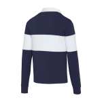 Unisex rugbyshirt van biologisch katoen 280 g/m2 Elevate NXT derde weergave achterkant