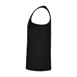 Sportshirt voor kids met verwijderbaar label 140 g/m² Roly kleur zwart weergave zijkant