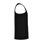 Sportshirt voor kids met verwijderbaar label 140 g/m² Roly kleur zwart tweede weergave met zijkant