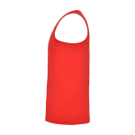 Sportshirt voor kids met verwijderbaar label 140 g/m² Roly kleur rood weergave zijkant