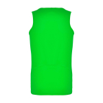 Sportshirt voor kids met verwijderbaar label 140 g/m² Roly kleur limoen groen tweede weergave achterkant