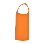 Sportshirt voor kids met verwijderbaar label 140 g/m² Roly kleur neon oranje weergave zijkant