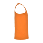 Sportshirt voor kids met verwijderbaar label 140 g/m² Roly kleur neon oranje tweede weergave met zijkant