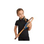 Kort sportpolo voor kinderen van polyester 140 g/m² Roly kleur marineblauw luxe weergave