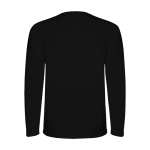 Lang sportshirt voor kinderen bedrukken 150 g/m² Roly kleur zwart tweede weergave achterkant
