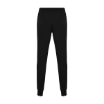 Kinderbroek van polyester met elastische tailleband 220 g/m² Roly kleur zwart tweede weergave achterkant