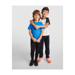 Kinderbroek van polyester met elastische tailleband 220 g/m² Roly kleur zwart luxe weergave