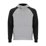 Kinderhoodie in twee kleuren van zachte fleece 280 g/m² kleur zwart