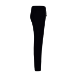 Kinder sportbroek van katoen en polyester 280 g/m² Roly kleur zwart tweede weergave met zijkant