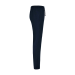 Kinder sportbroek van katoen en polyester 280 g/m² Roly kleur marineblauw tweede weergave met zijkant