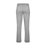 Kinder sportbroek van katoen en polyester 280 g/m² Roly kleur lichtgrijs gemarmerd tweede weergave achterkant