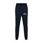 Kinder sportbroek van katoen en polyester 280 g/m² Roly kleur marineblauw weergave zeefdruk