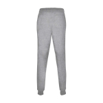 Kinder sportbroek van katoen en polyester 280 g/m² Roly kleur lichtgrijs gemarmerd tweede weergave achterkant