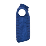 Theromosvest van lichtgewicht polyester 290 g/m² Roly kleur electrisch blauw tweede weergave met zijkant