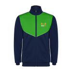 Trainingspakje van polyester met gepaste kleuren 225 g/m² Roly kleur groen weergave zeefdruk