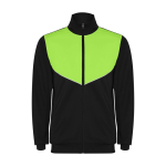 Trainingspakje van polyester met gepaste kleuren 225 g/m² Roly kleur limoen groen