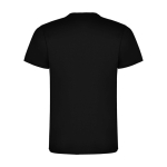 T-shirt voor kinderen van katoen in tricot 165 g/m² Roly kleur zwart tweede weergave achterkant