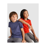 T-shirt voor kinderen van katoen in tricot 165 g/m² Roly kleur blauw luxe weergave