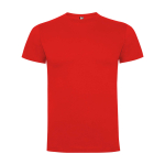 T-shirt voor kinderen van katoen in tricot 165 g/m² Roly kleur rood