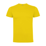 T-shirt voor kinderen van katoen in tricot 165 g/m² Roly kleur geel