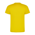 T-shirt voor kinderen van katoen in tricot 165 g/m² Roly kleur geel tweede weergave achterkant