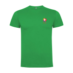T-shirt voor kinderen van katoen in tricot 165 g/m² Roly kleur groen weergave zeefdruk