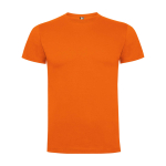 T-shirt voor kinderen van katoen in tricot 165 g/m² Roly kleur oranje