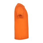 T-shirt voor kinderen van katoen in tricot 165 g/m² Roly kleur oranje tweede weergave met zijkant