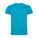 T-shirt voor kinderen van katoen in tricot 165 g/m² Roly kleur turkoois