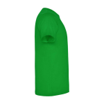 T-shirt voor kinderen van katoen in tricot 165 g/m² Roly kleur gras groen tweede weergave met zijkant