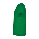 T-shirt voor kinderen van katoen in tricot 165 g/m² Roly kleur tropisch groen weergave zijkant