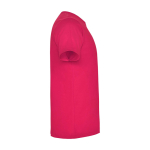 T-shirt voor kinderen van katoen in tricot 165 g/m² Roly kleur fuchsia tweede weergave met zijkant