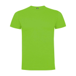 T-shirt voor kinderen van katoen in tricot 165 g/m² Roly kleur limoen groen