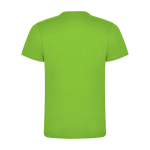T-shirt voor kinderen van katoen in tricot 165 g/m² Roly kleur limoen groen tweede weergave achterkant